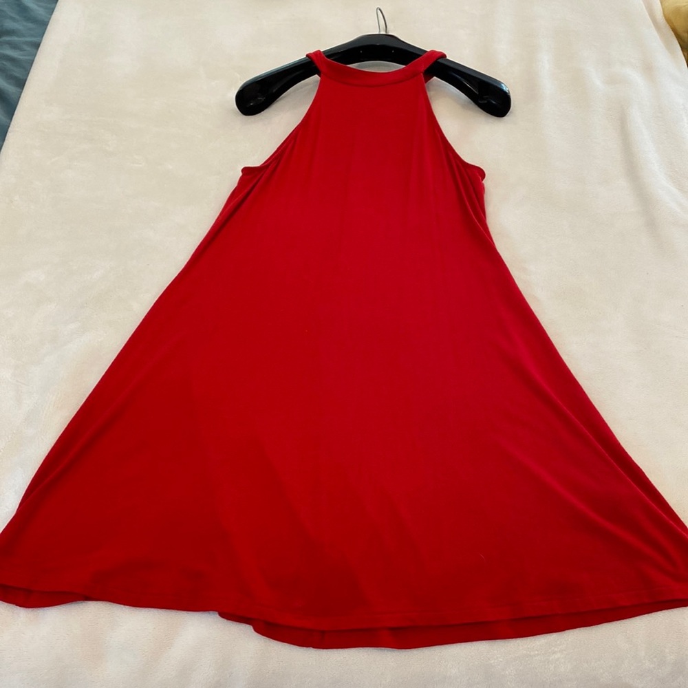 Red dress express size XS